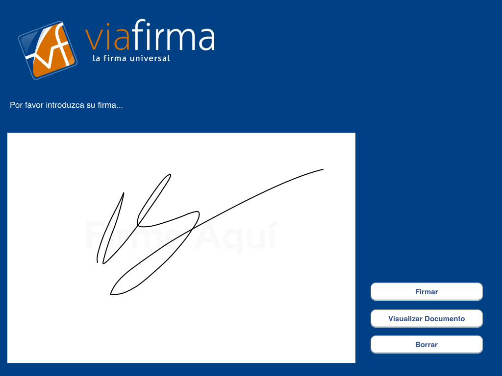 Digitized signature