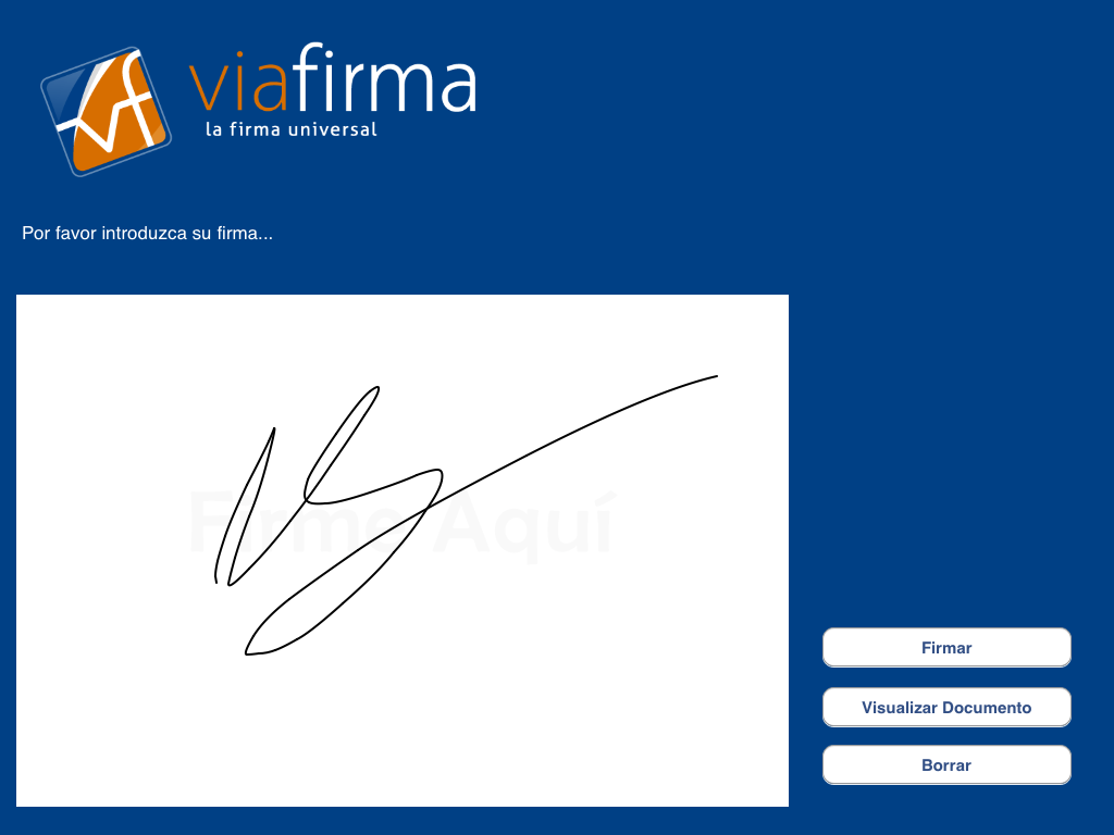 Firma digitalizada