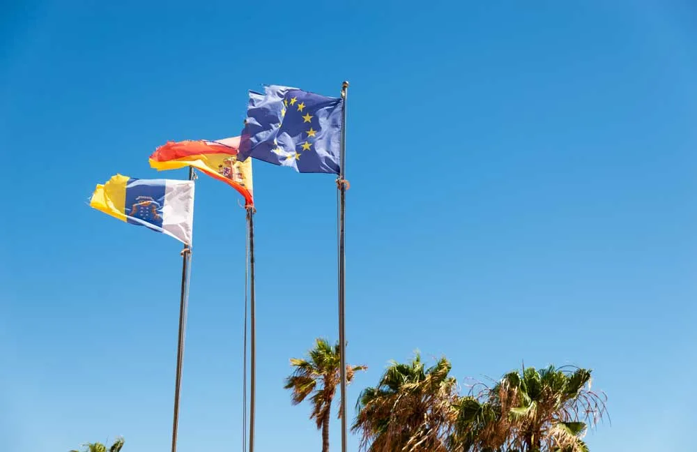 bandera canarias