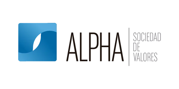 Logo Alpha sociedad de Valores
