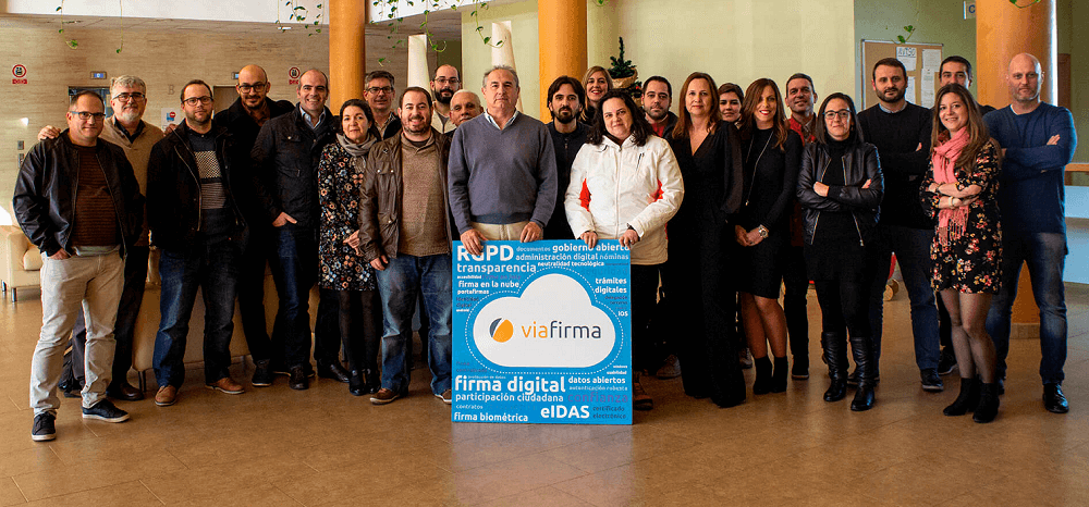 Foto equipo Viafirma 2019