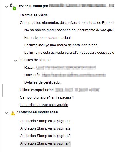Anotaciones en Acrobat Reader