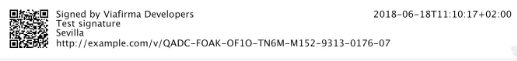 Ejemplo sello firma