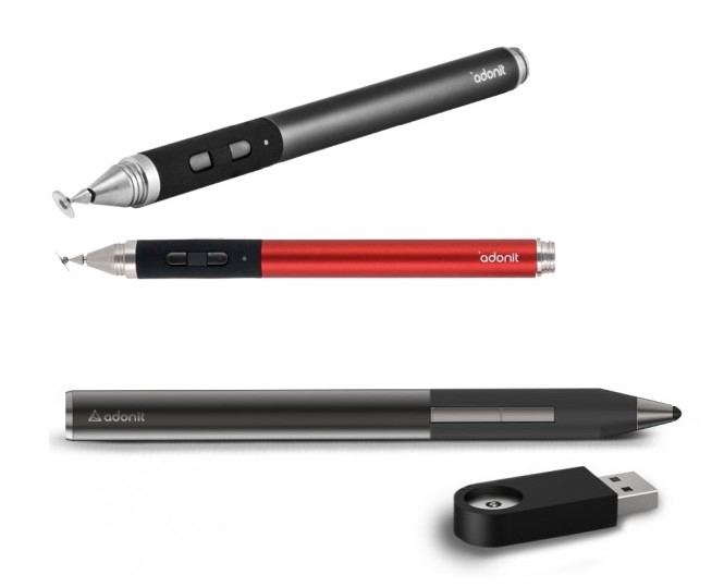 Precision stylus supported by Viafirma