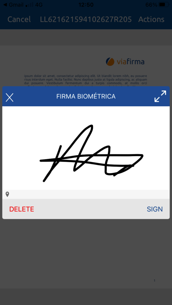 Mobile electronic signature without digital certificate