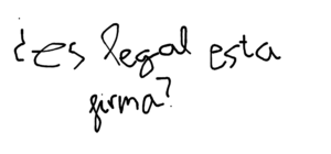 Application to sign documents
