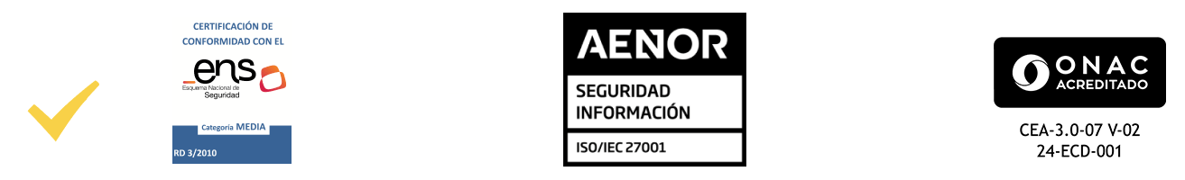 Sellos certificados de Viafirma