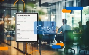 Digitaliza la gestión de actas de reuniones