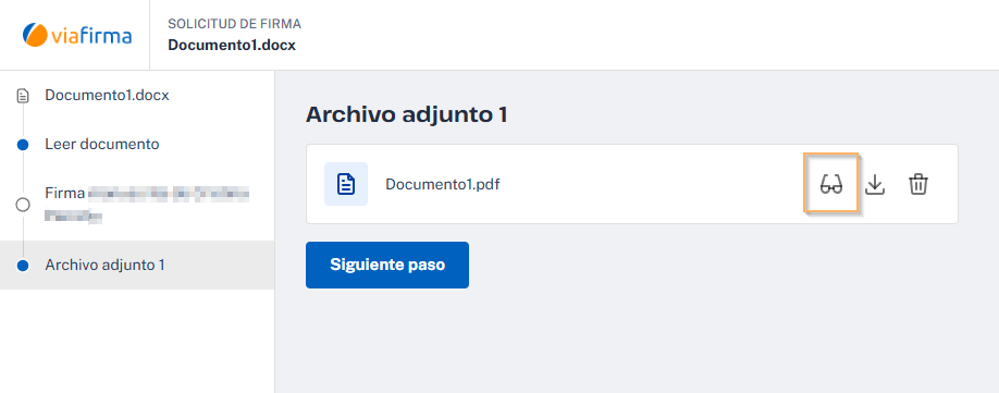 Previsualización de anexos