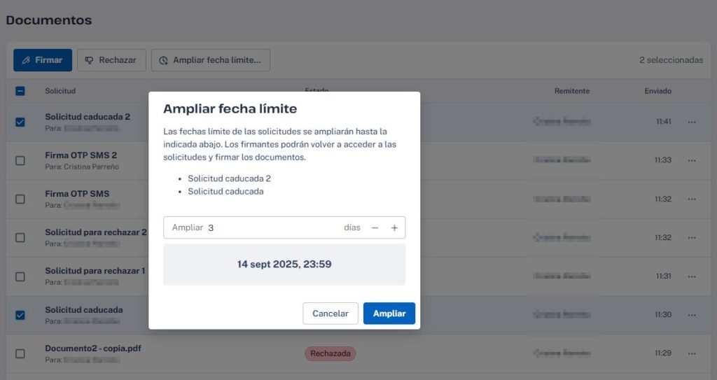 Ampliar fecha en bloque