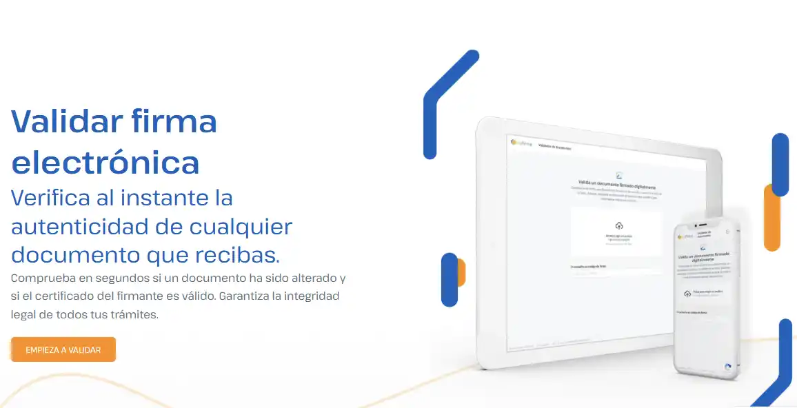 Validador de firma de Viafirma